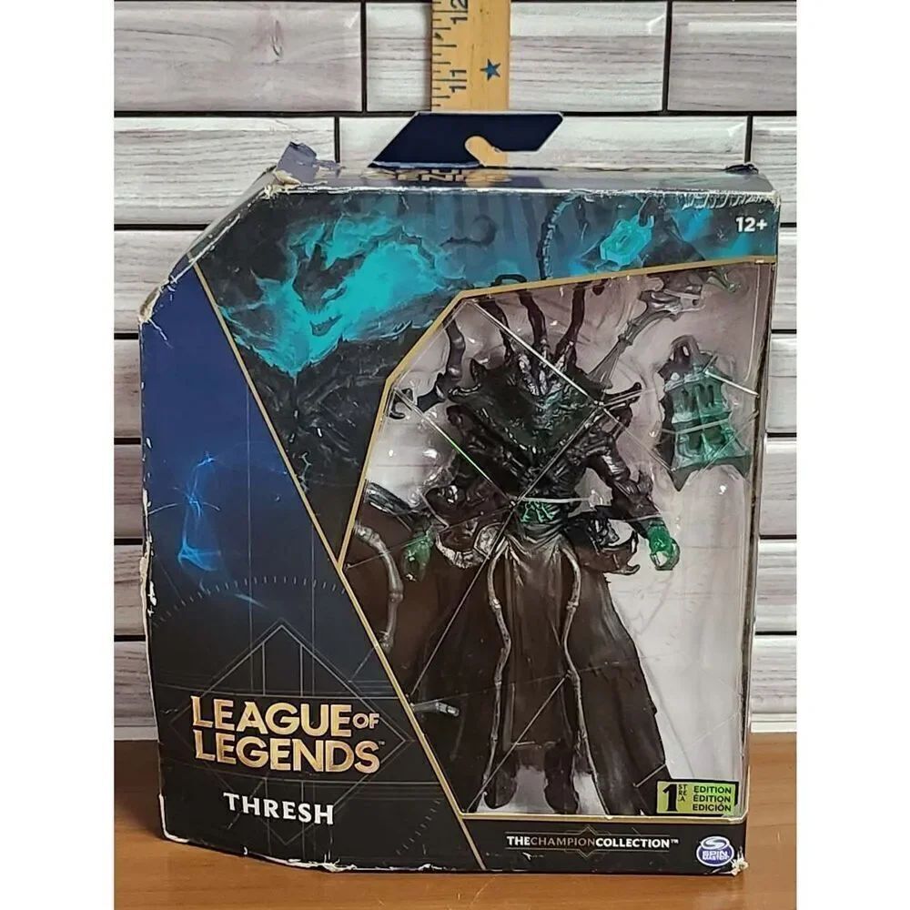 LEAGUE OF LEGENDS CHAMPION COLLECTION THRESH ACTION FIGURE 1st EDITION EXCLUSIVE